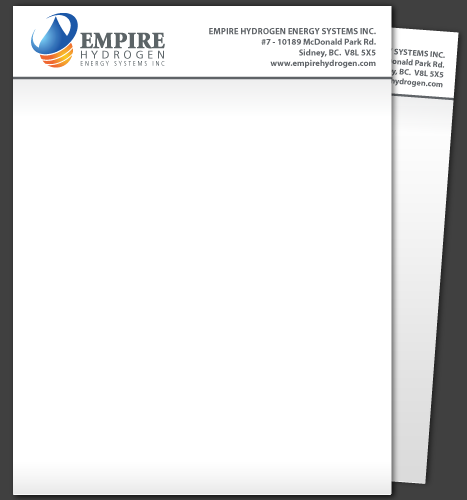 Print, Illustration: Empire Hydrogen Letterhead