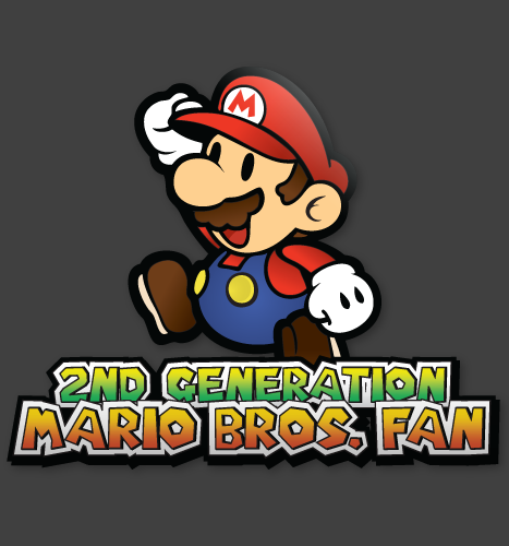 Print, Illustration: Mario Bros. T-Shirt Design