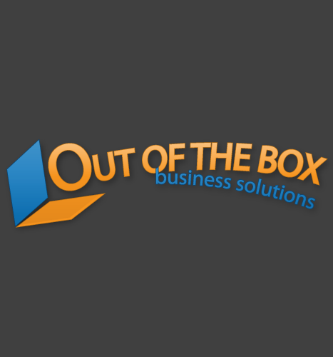 Print, Vector Illustration: Out Of The Box Business Solutions Logo