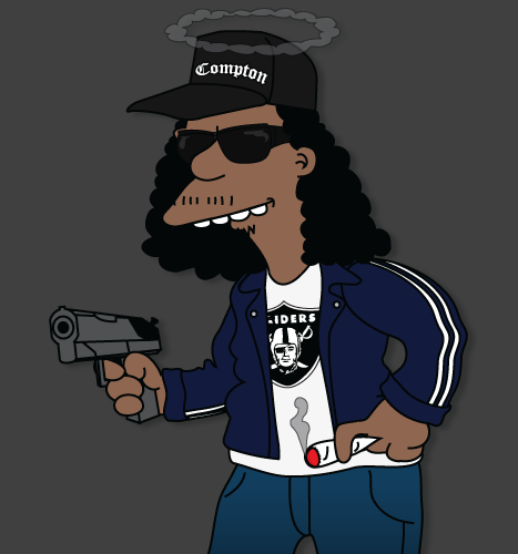 Illustration, Print, Character Design: Eazy-E